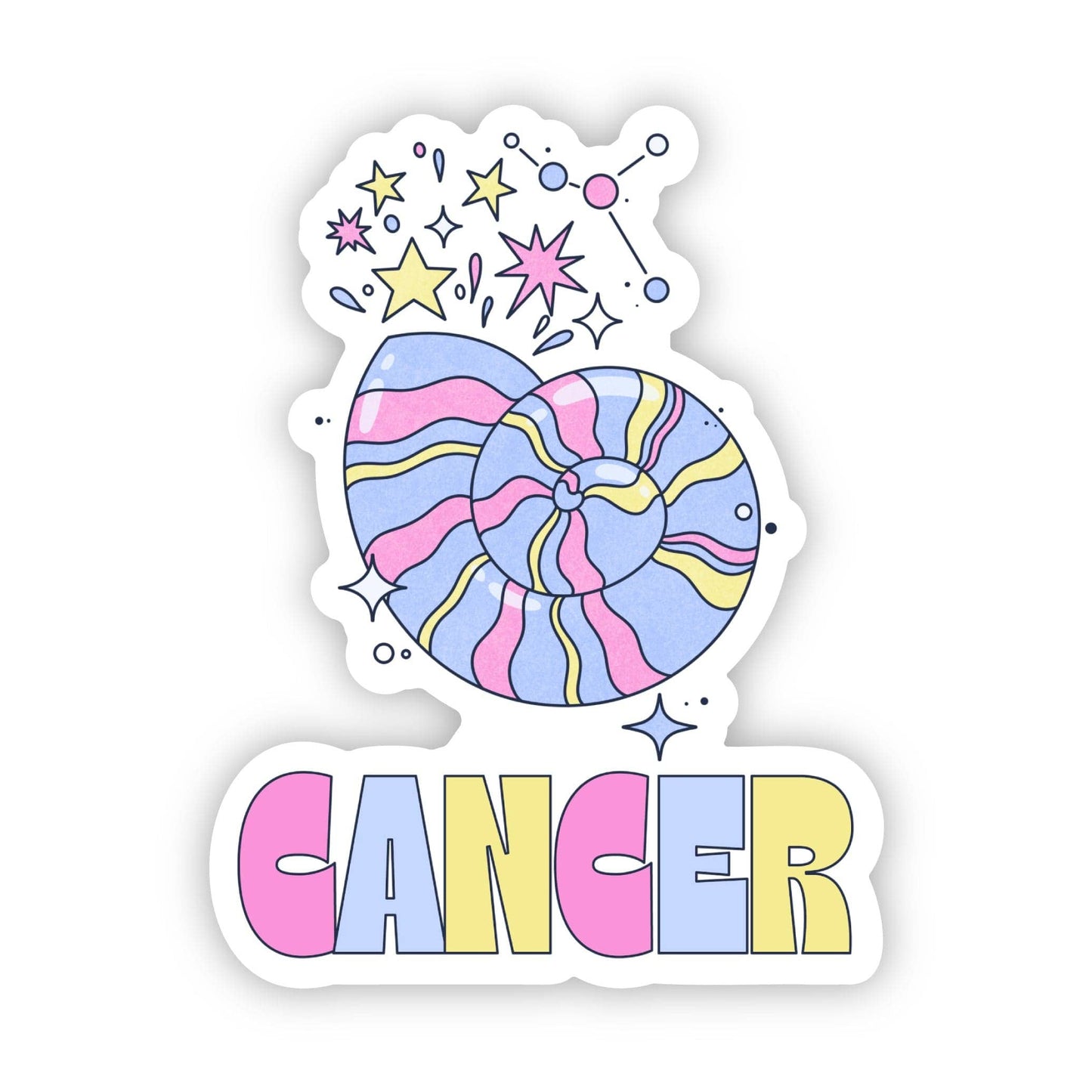 Cancer Zodiac Sign Sticker