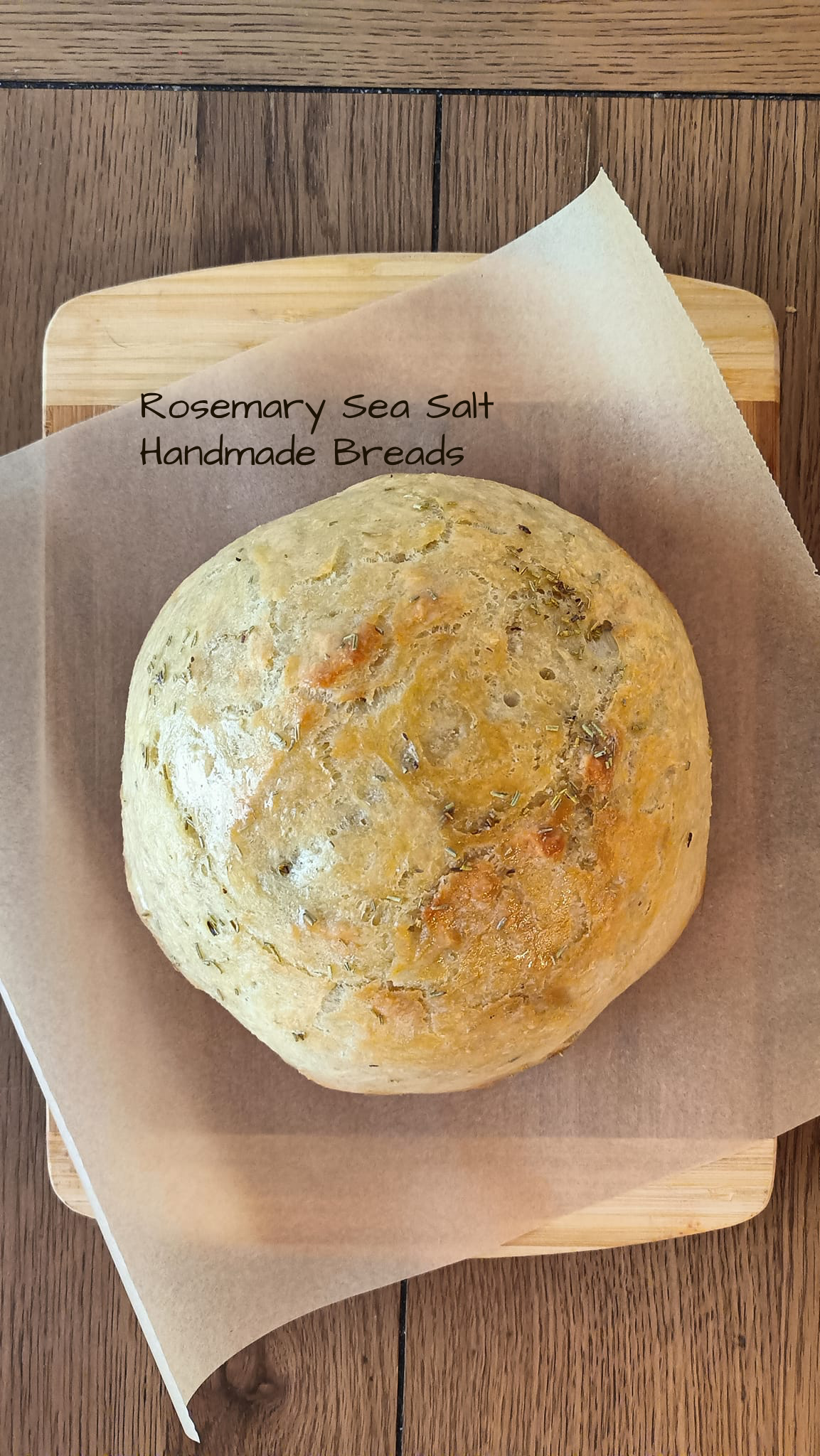 Artisan Bread Mix: Rosemary Sea Salt