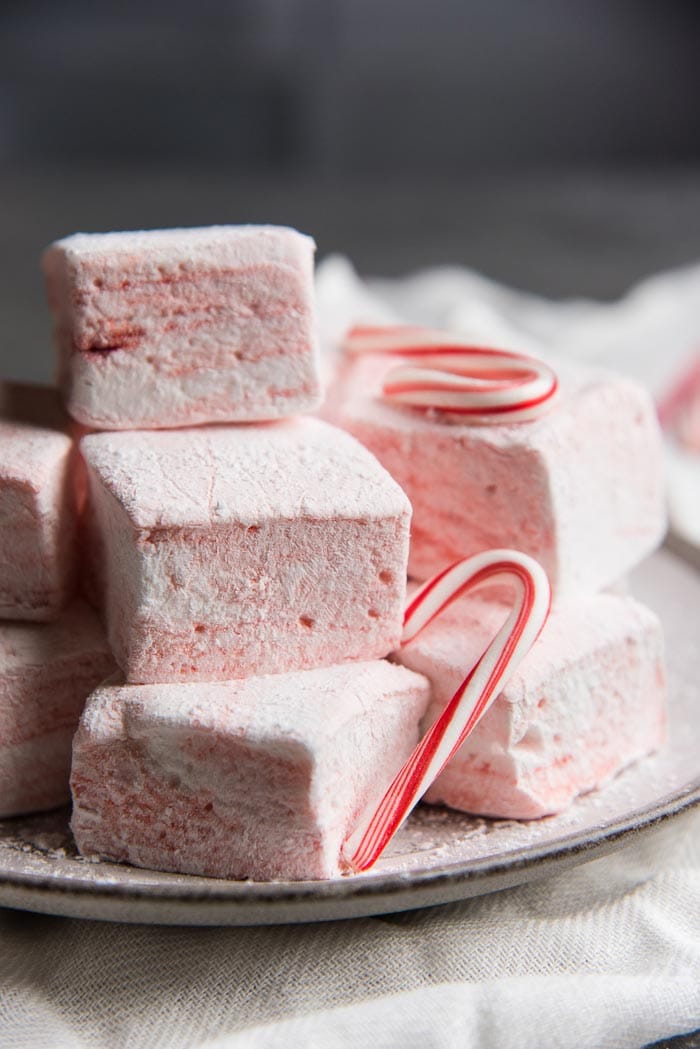 Homemade Peppermint Marshmallows