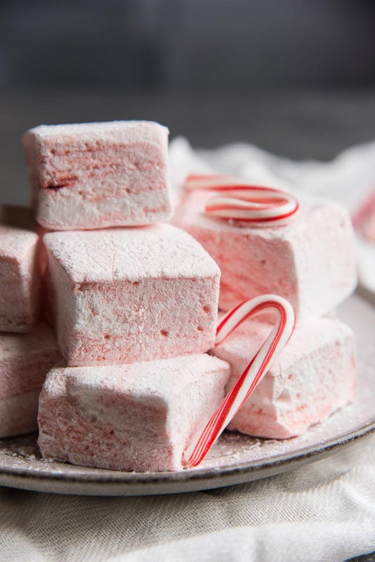 Homemade Peppermint Marshmallows