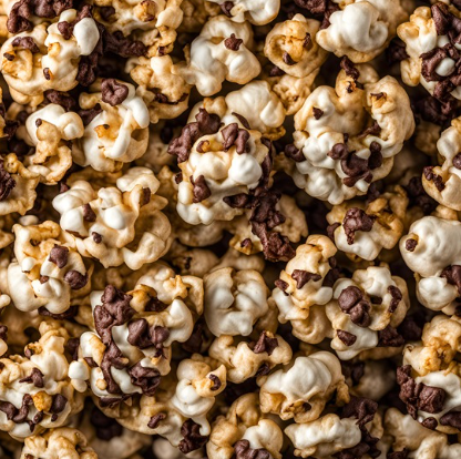 White Chocolate Oreo Popcorn