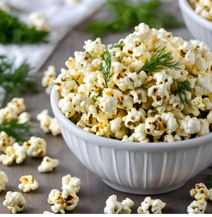 Dill Pickle Popcorn